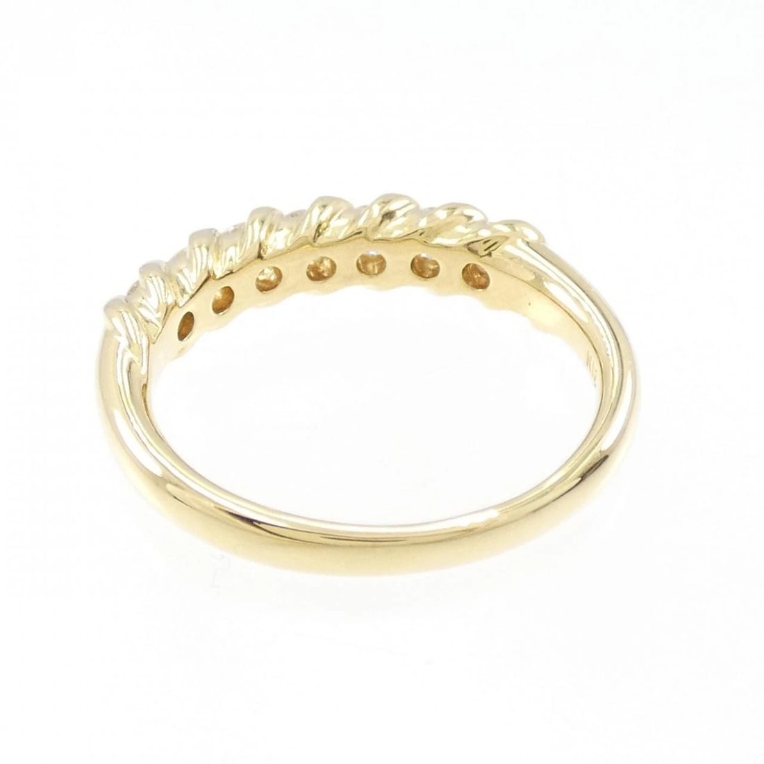 K18YG DIAMOND RING - 3