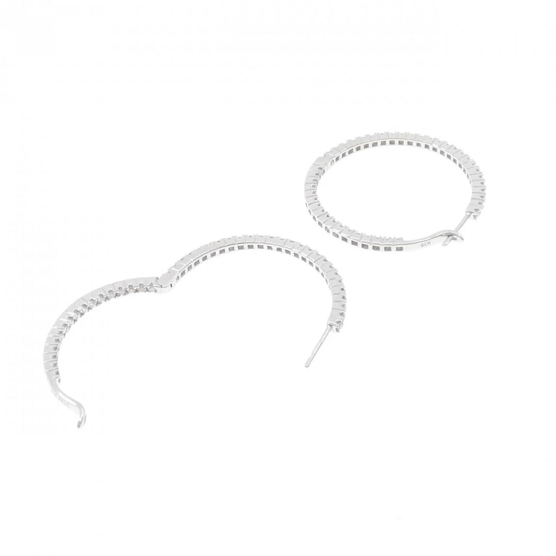 K18WG DIAMOND PIERCE - 3