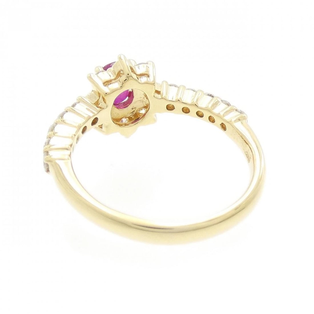 K18YG RUBY RING - 3