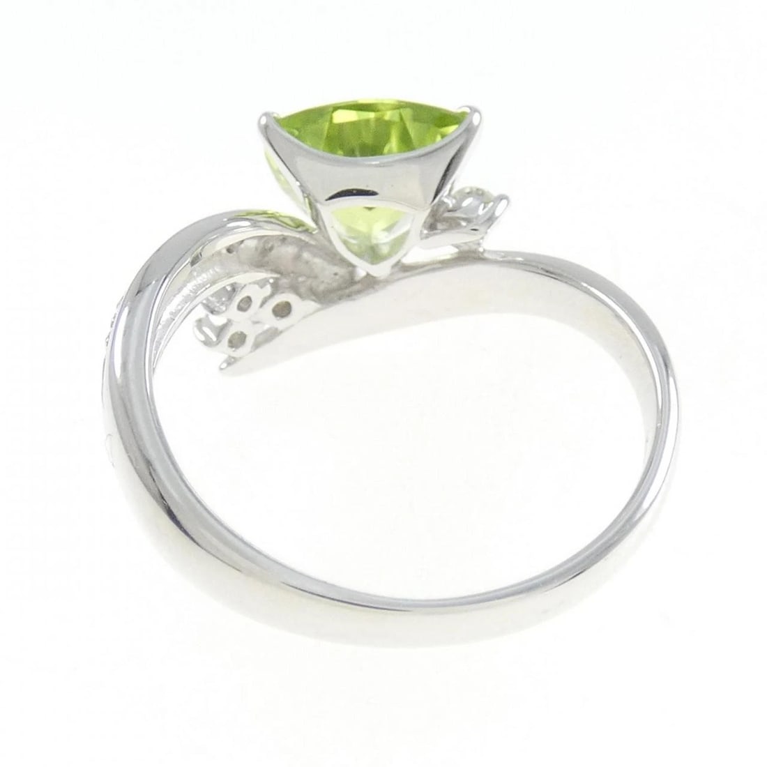 K18WG PERIDOT RING - 3