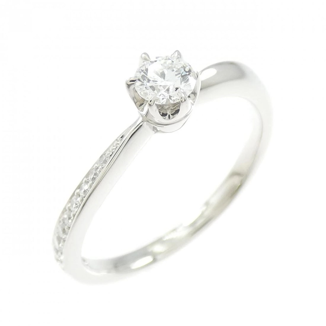 PT950 DIAMOND RING: PT950 Diamond Ring Brand: Unbranded Type: Ring Material: Platinum 950, Main Stone/Creation Natural Color: None Size: 6.5-7 US Accessories: None Accessories Notice: When purchasing pre-owned