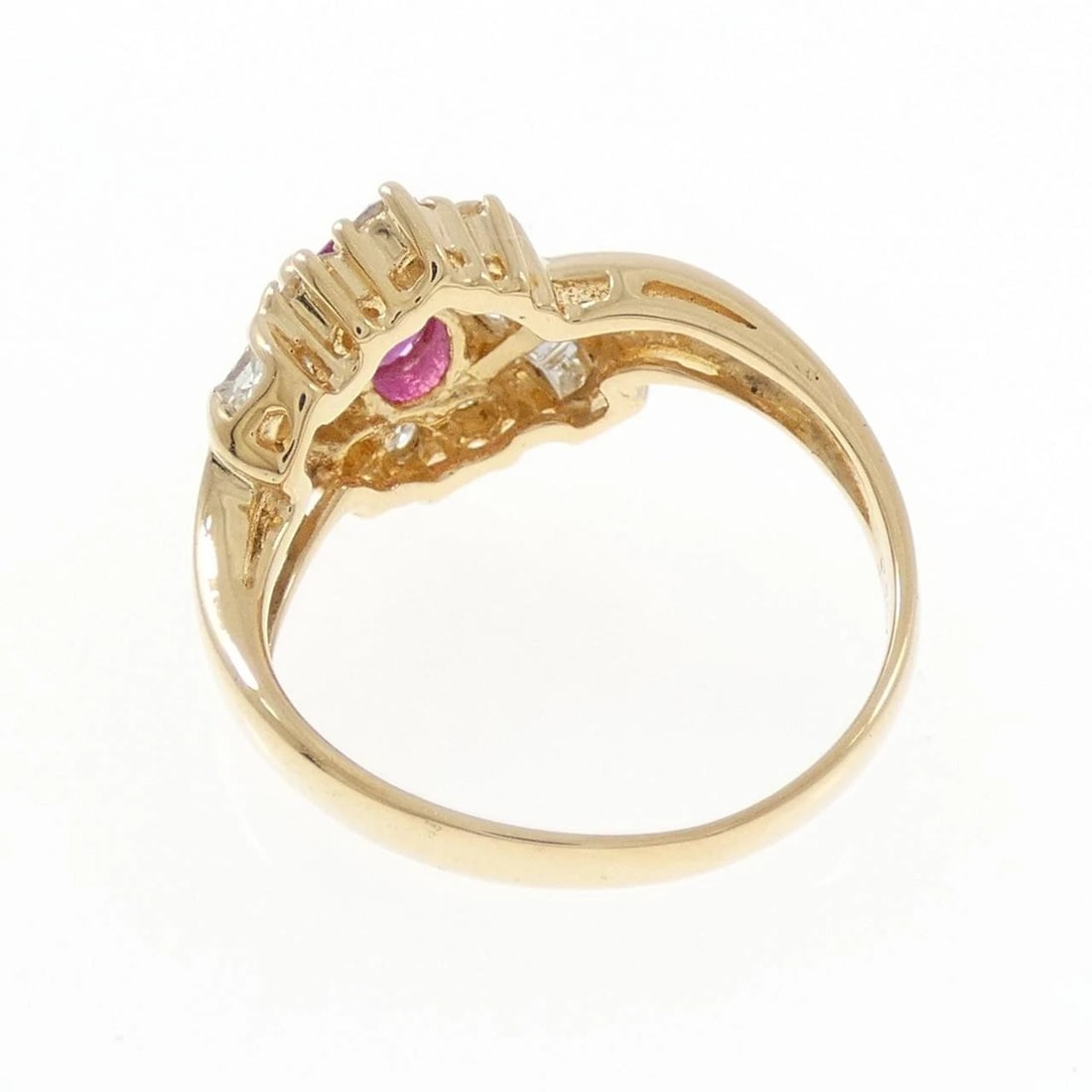 K18YG RUBY RING - 3