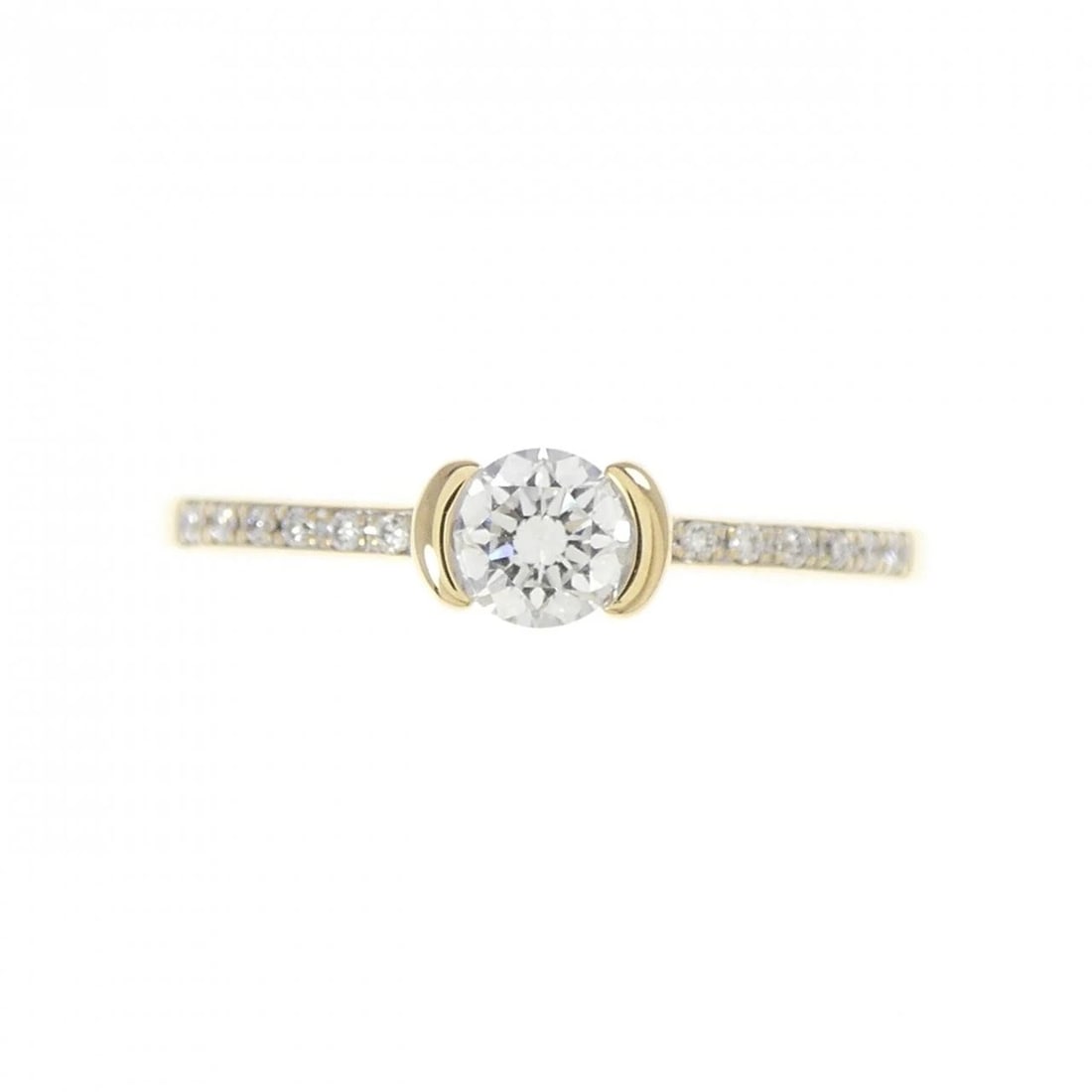 750YG 750WG DIAMOND RING: 750YG 750WG Diamond Ring Brand: Unbranded Type: Ring Material: 750 Yellow Gold 750 White Gold, Main Stone/Creation Natural Color: Yellow Gold Size: 6 US Accessories: None Accessories Notic