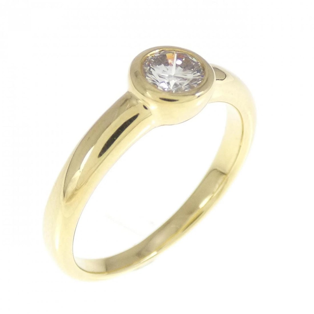 K18YG DIAMOND RING: K18YG Diamond Ring Brand: Unbranded Type: Ring Material: K18 Yellow Gold, Main Stone/Creation Natural Color: Yellow Gold Size: 5-5.5 US Accessories: None Accessories Notice: When purchasin