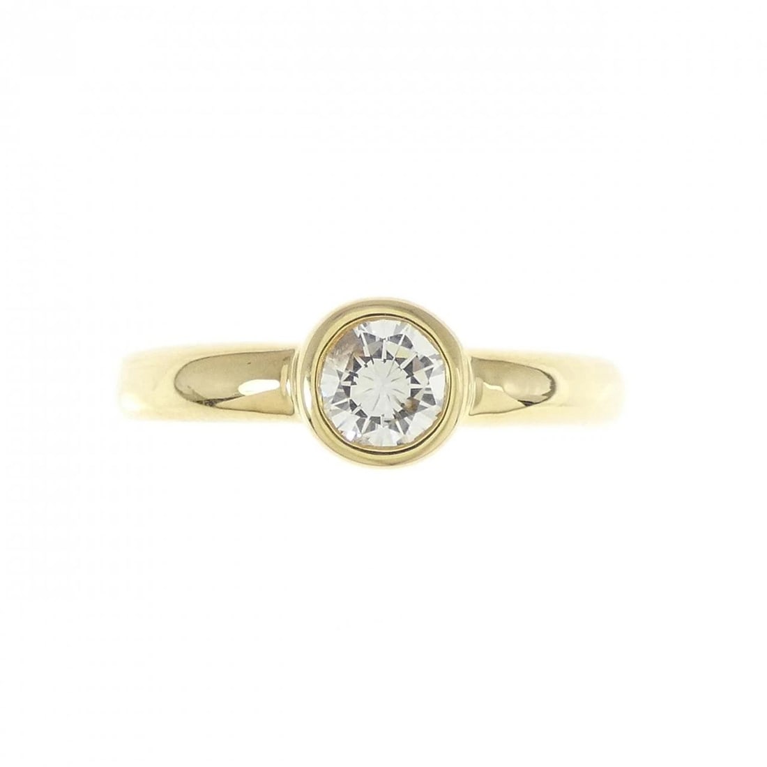 K18YG DIAMOND RING - 2