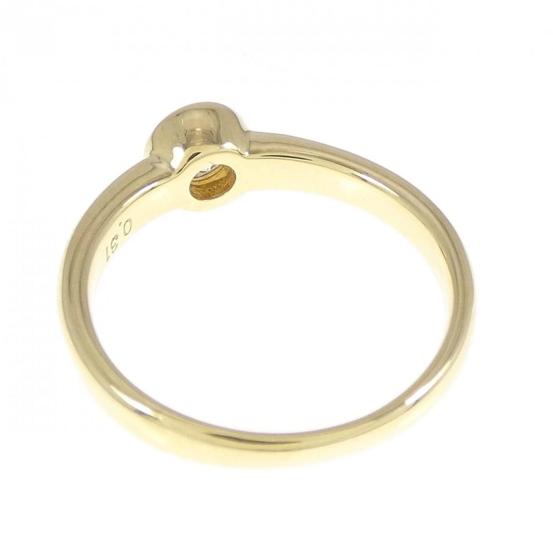 K18YG DIAMOND RING - 3