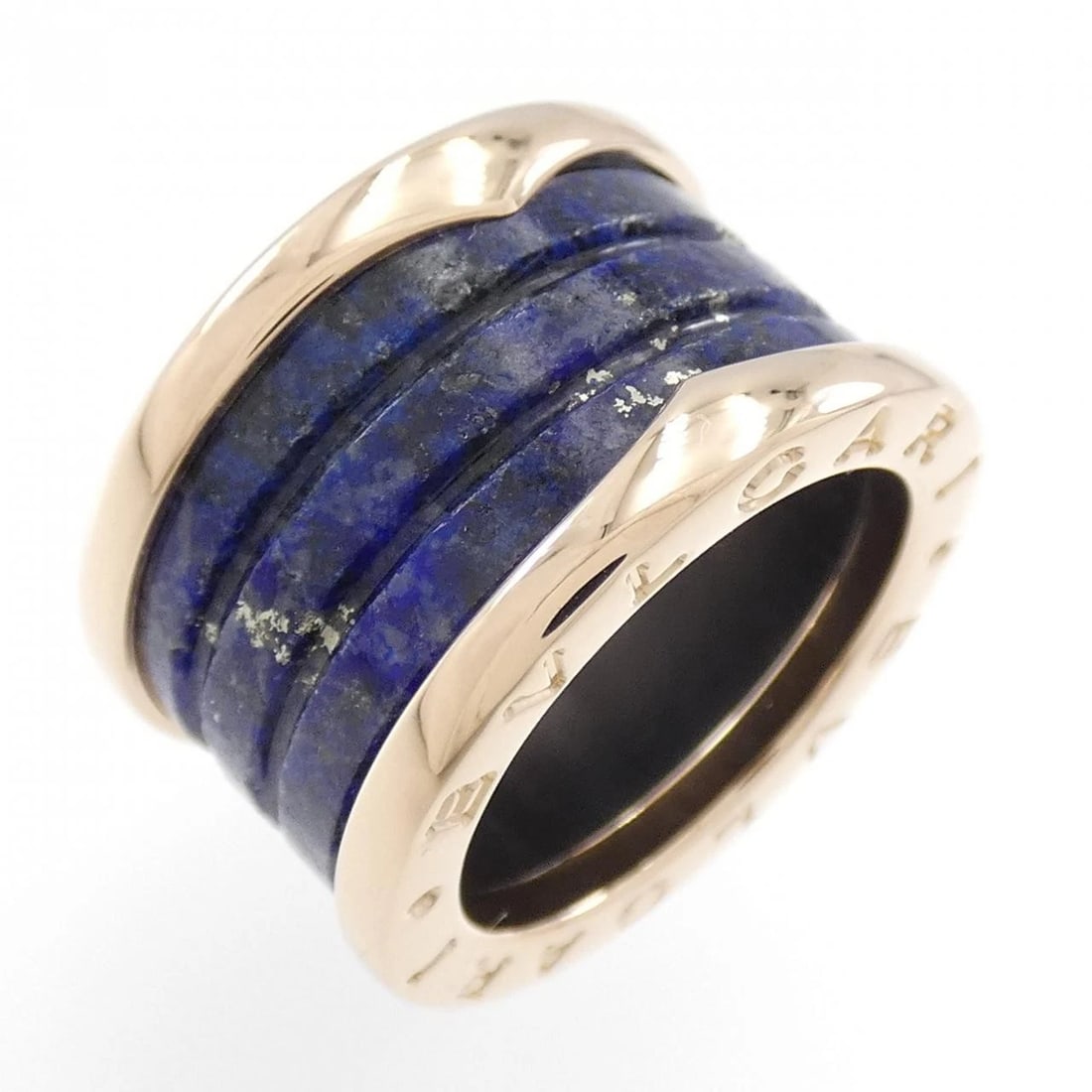 BVLGARI B.ZERO1 RING: BVLGARI B.zero1 Ring Brand: BVLGARI Type: Ring Material: 750 Pink Gold, Color: Pink Gold Size: 4-4.5 (US size) Accessories: None Accessories Notice: When purchasing pre-owned goods, please