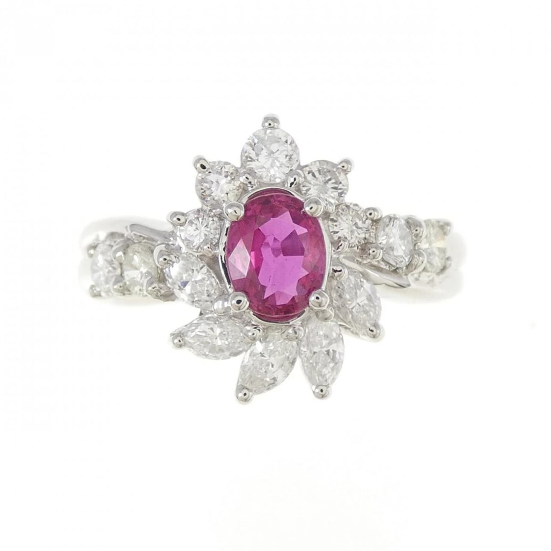 PT900 RUBY RING - 2