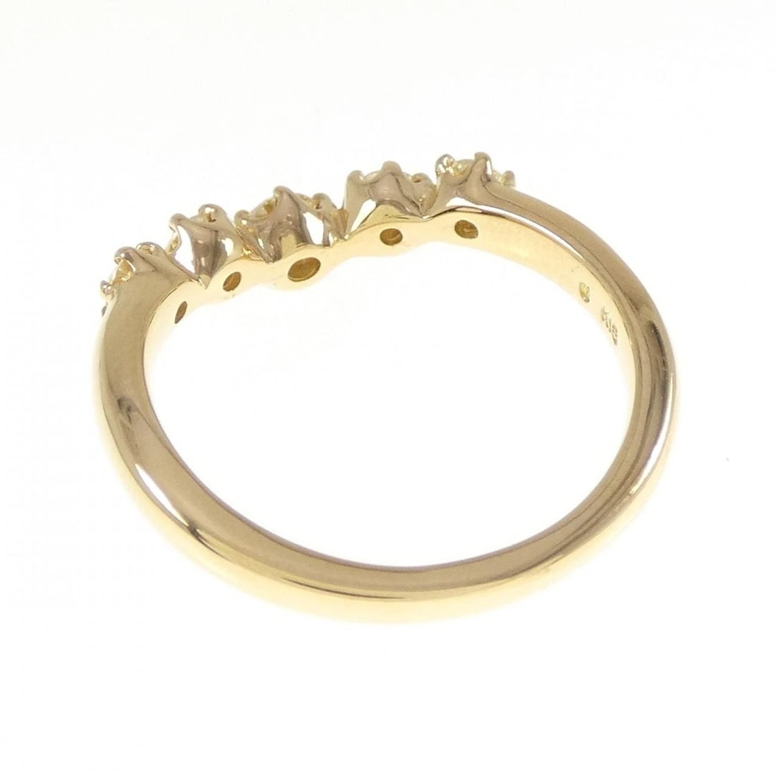 K18YG DIAMOND RING - 3