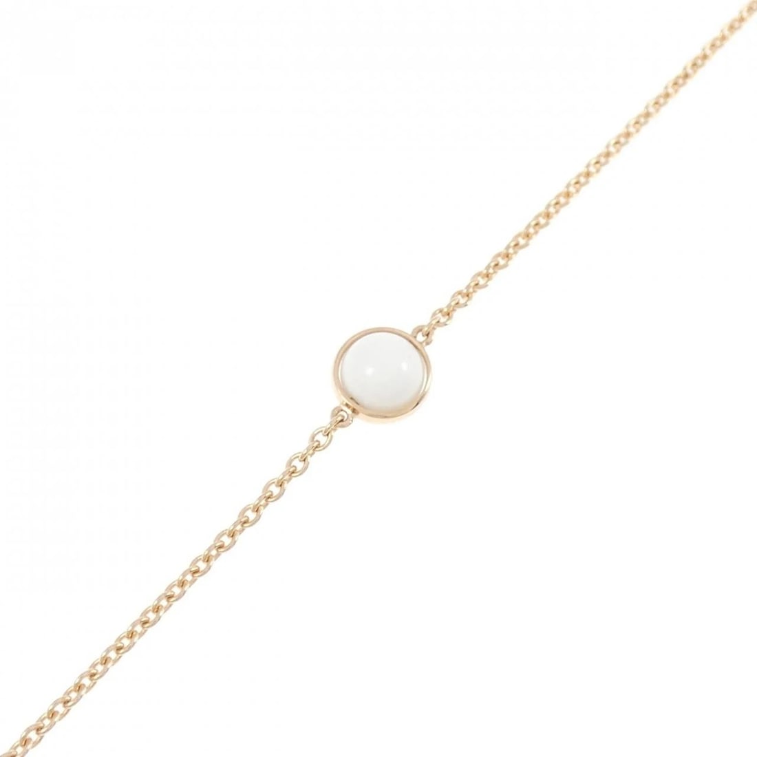 PIAGET POSESHON BRACELET: Piaget Poseshon Bracelet Brand: PIAGET Type: Bracelet Material: 750 Pink Gold, Main Stone/Creation Chalcedony Color: Pink Gold Size: ActualSize Max W: 6.0mm Size 16 18cm Accessories: None