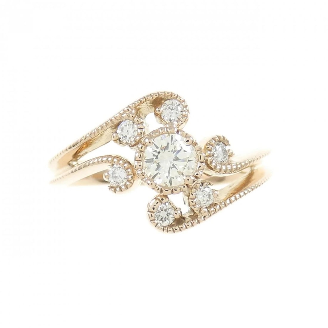 K18PG DIAMOND RING - 2