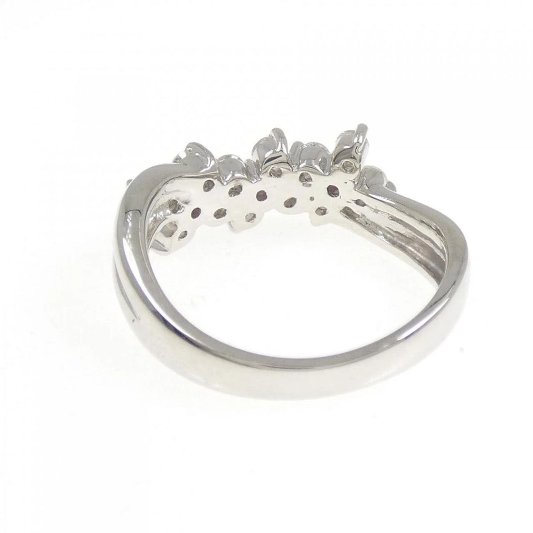 PT900 FLOWER RUBY RING - 3