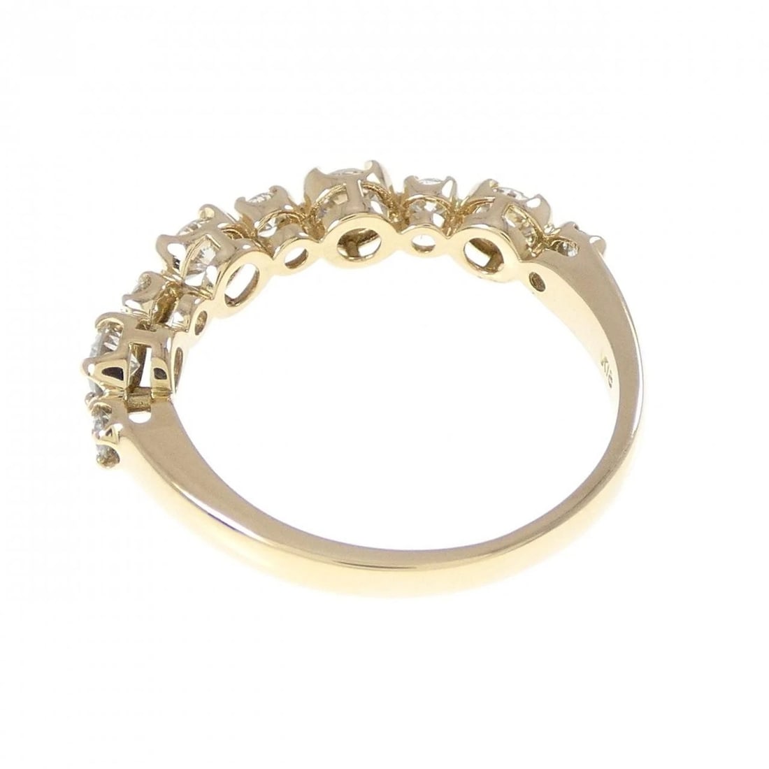 K18YG DIAMOND RING - 3
