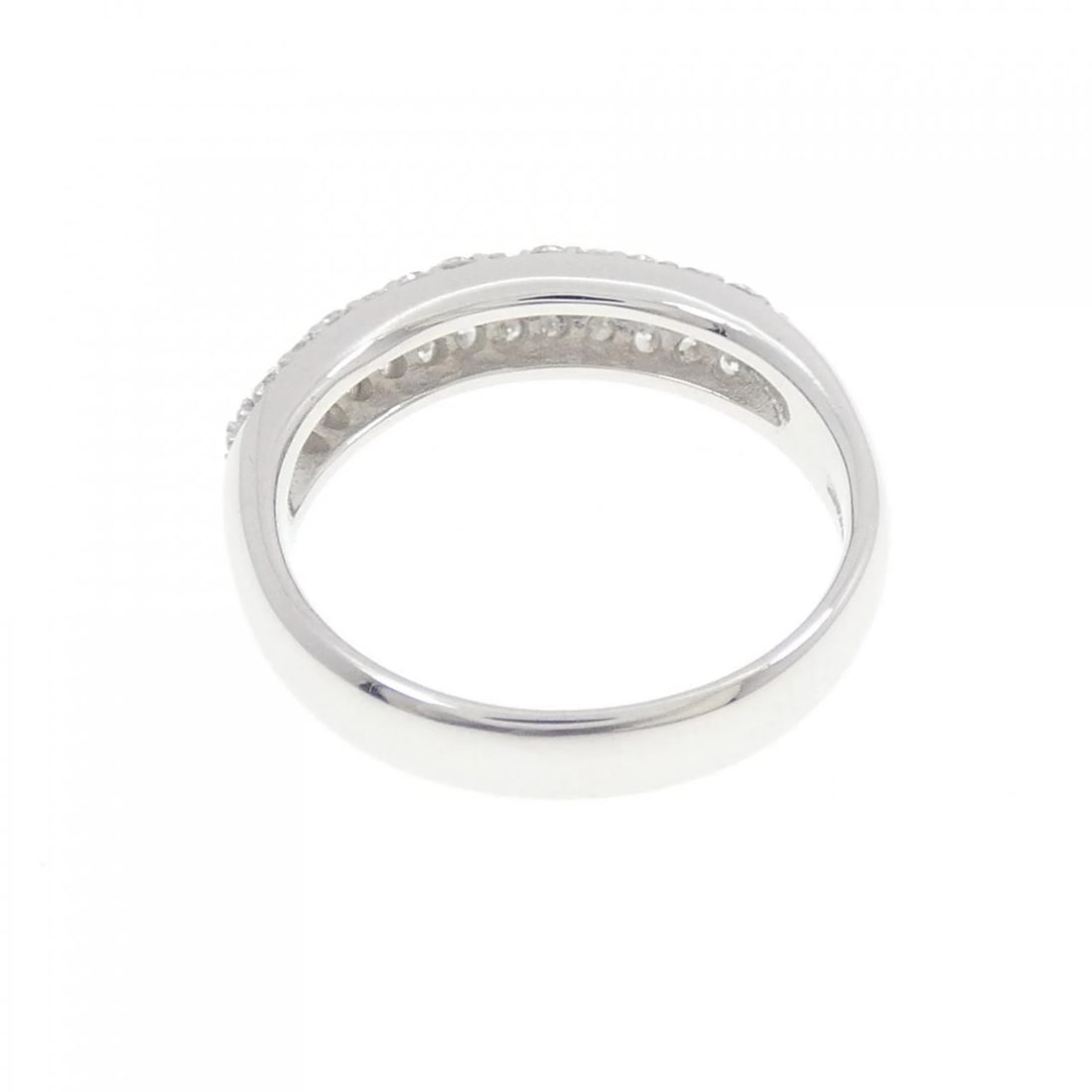 K18WG PAVE DIAMOND RING - 3