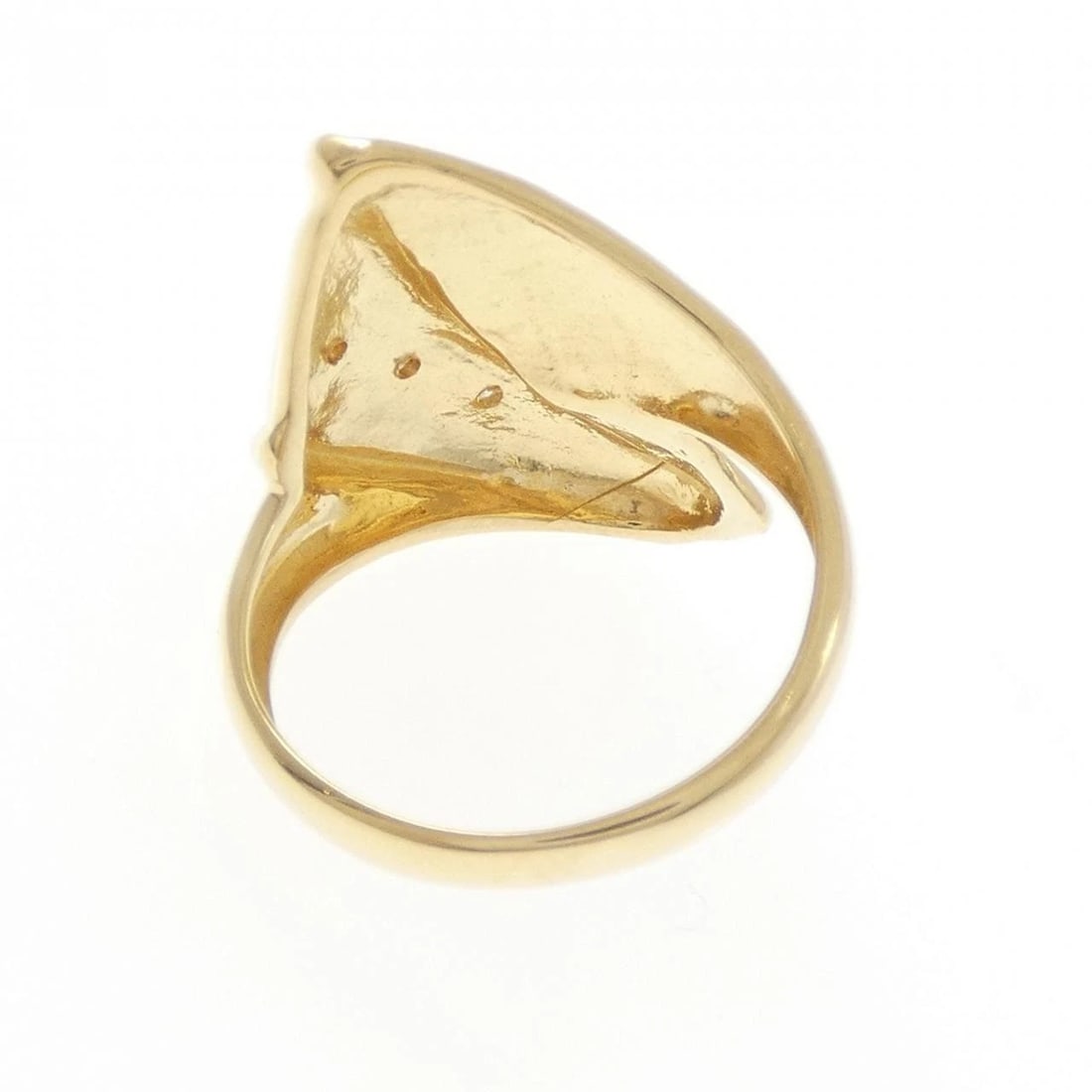 K18YG DIAMOND RING - 3