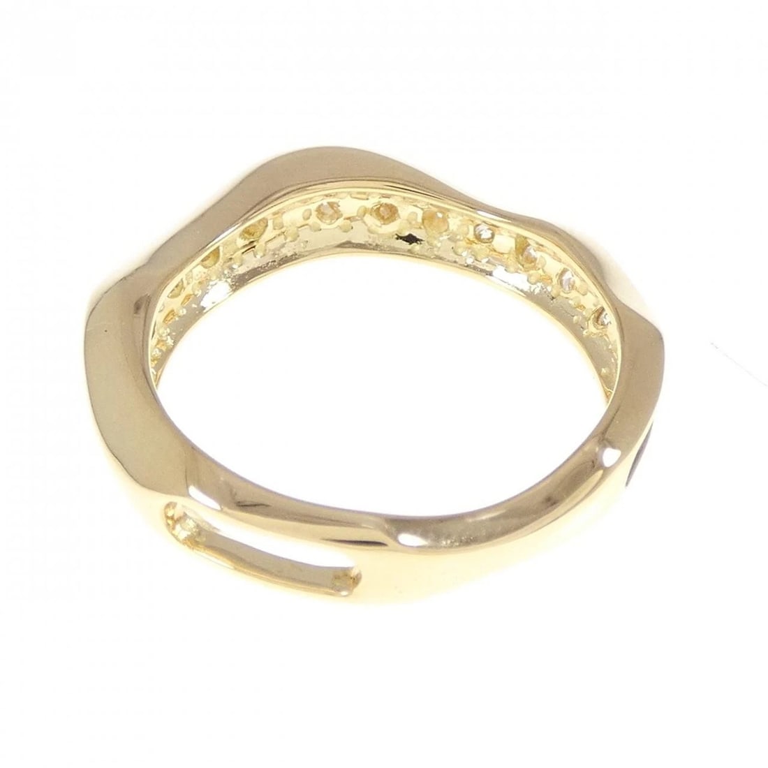 K18YG DIAMOND RING - 3