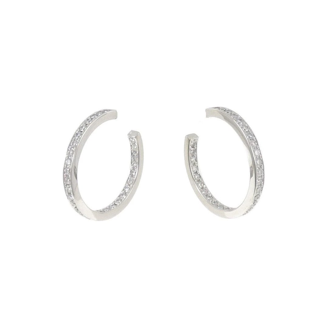CARTIER CREOLE EARRINGS (1 of 2)