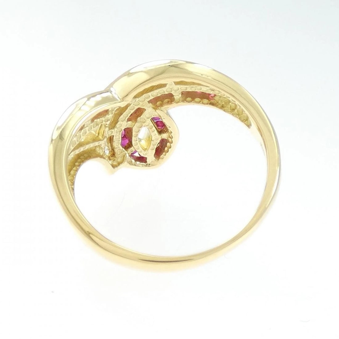 K18YG RUBY RING - 3