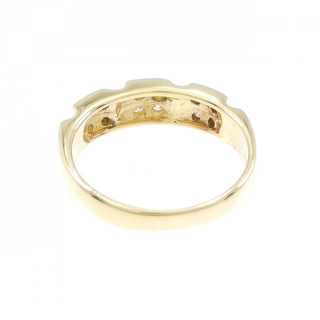 K18YG DIAMOND RING - 3