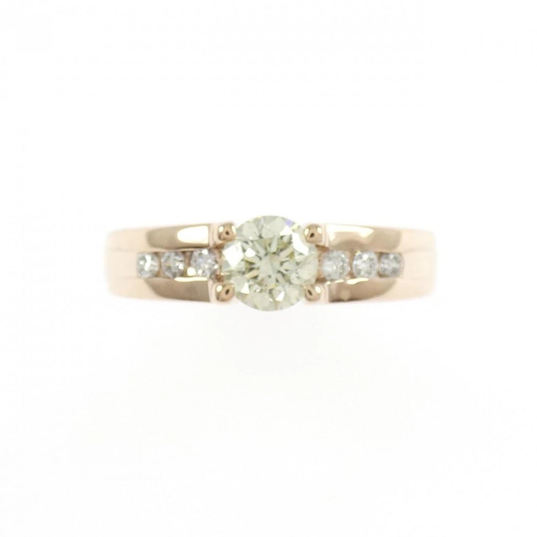 K18PG DIAMOND RING - 2