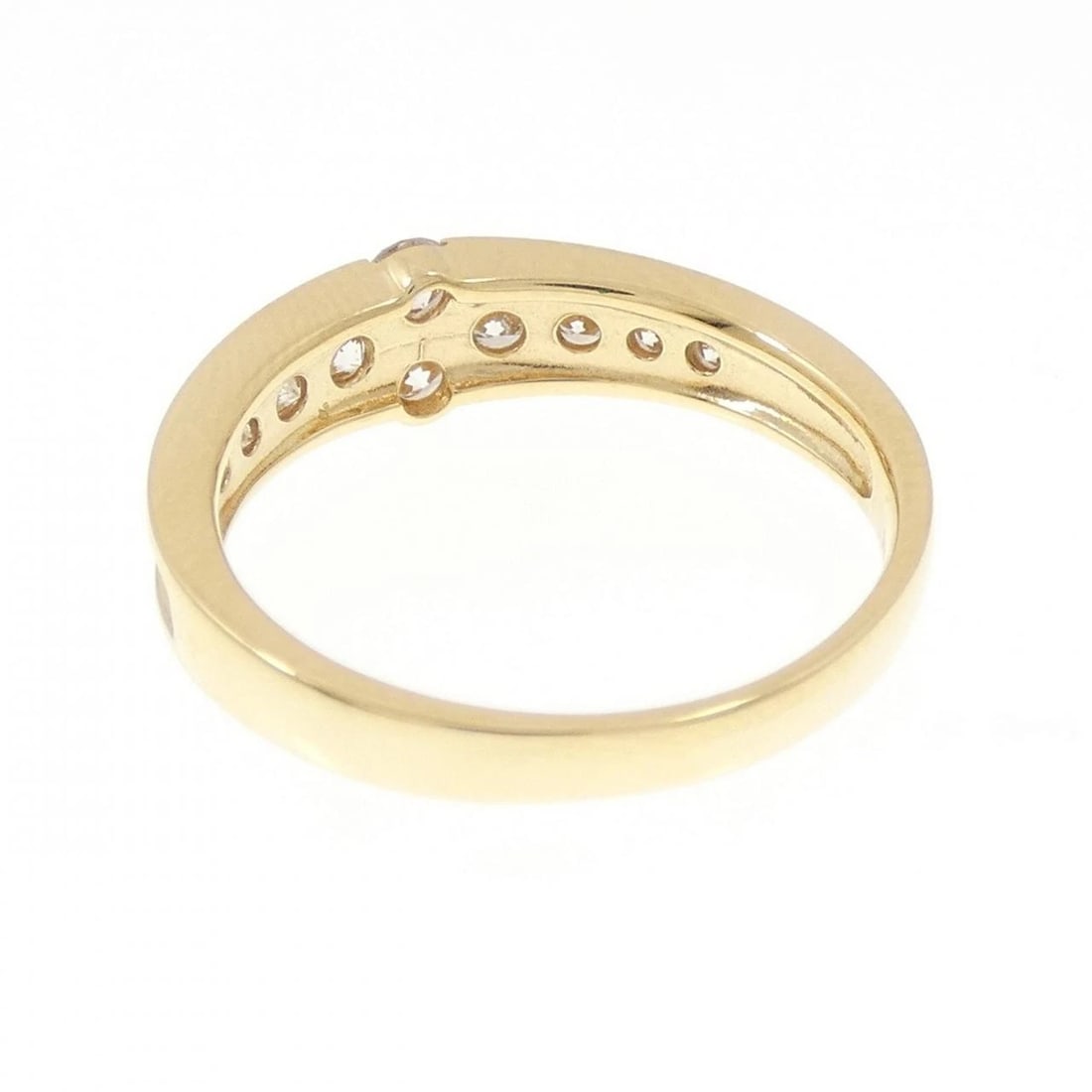 K18YG DIAMOND RING - 3