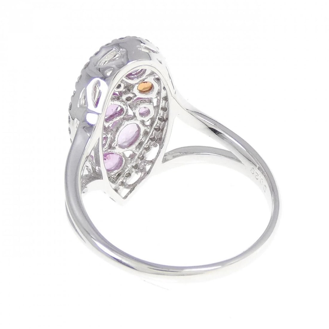 K18WG SAPPHIRE RING - 3