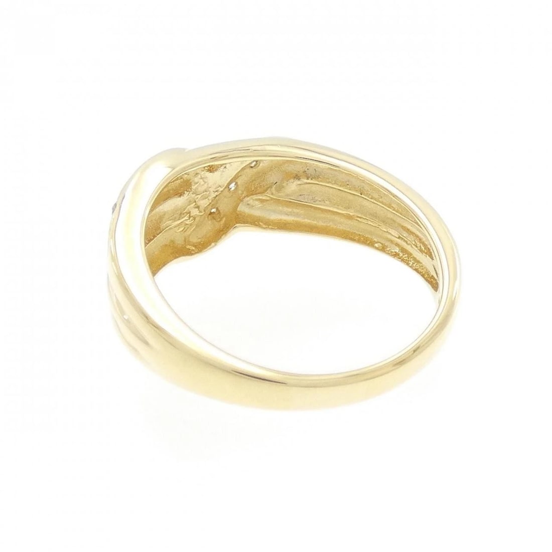 K18YG DIAMOND RING - 3