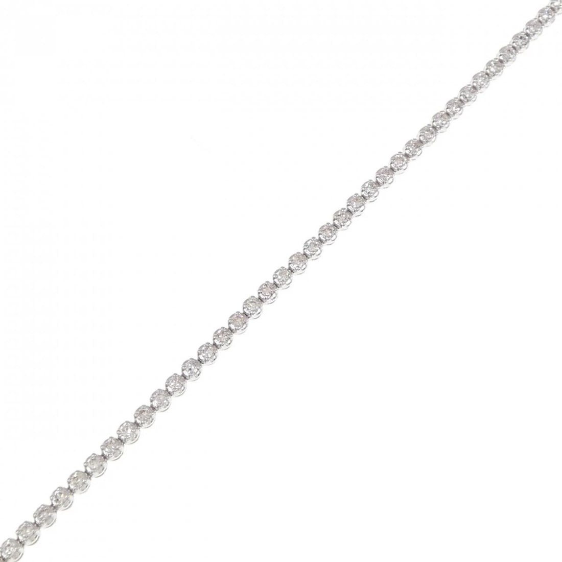 PT DIAMOND BRACELET: PT Diamond Bracelet Brand: Unbranded Type: Bracelet Material: Platinum, Main Stone/Creation Natural Color: None Size: 18cmActualSize Max W: 2.2mm Accessories: None Accessories Notice: When