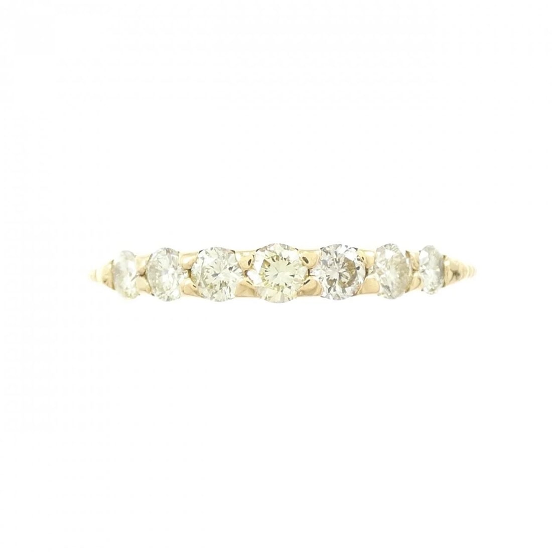 K18YG DIAMOND RING - 2