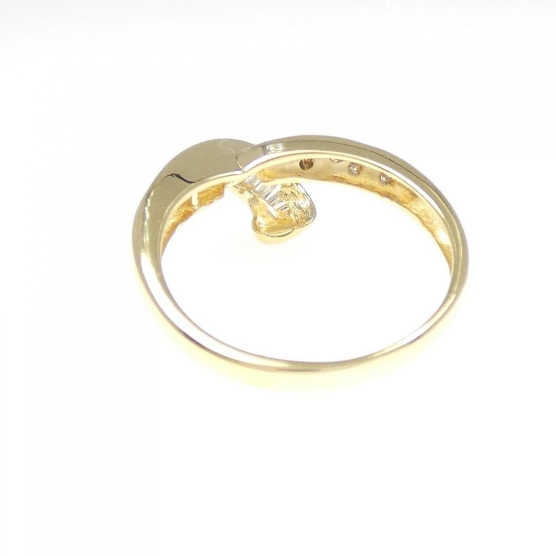 K18YG DIAMOND RING - 3