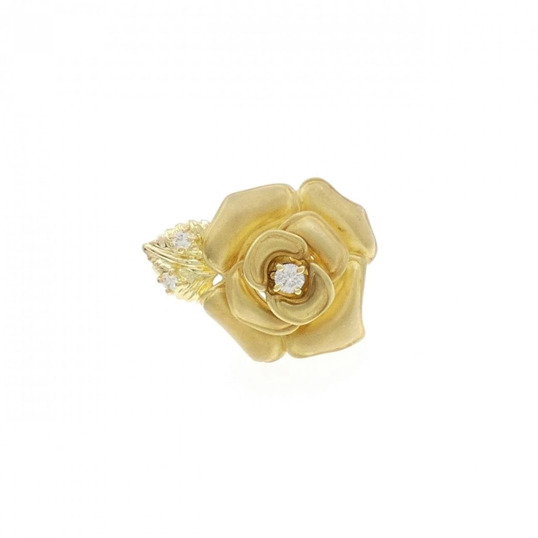 MIKIMOTO DIAMOND BROOCH: MIKIMOTO Diamond Brooch Brand: MIKIMOTO Type: Brooch Material: K18 Yellow Gold, Color: yellow gold Size: ActualSize HxW: 17.2mmx21.6mm Accessories: None Accessories Notice: When purchasing