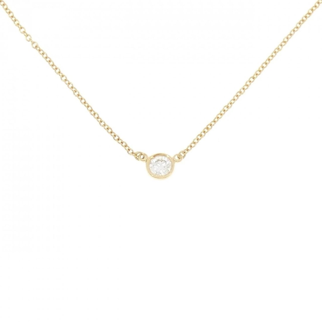 TIFFANY & CO. BY THE YARD NECKLACE: TIFFANY & Co. By the Yard Necklace Brand: TIFFANY&Co. Type: Necklace Material: 750 yellow gold, Main Stone/Creation Natural Color: yellow gold Size: 40cmActual Size Diameteraround: 4.7mm Chain