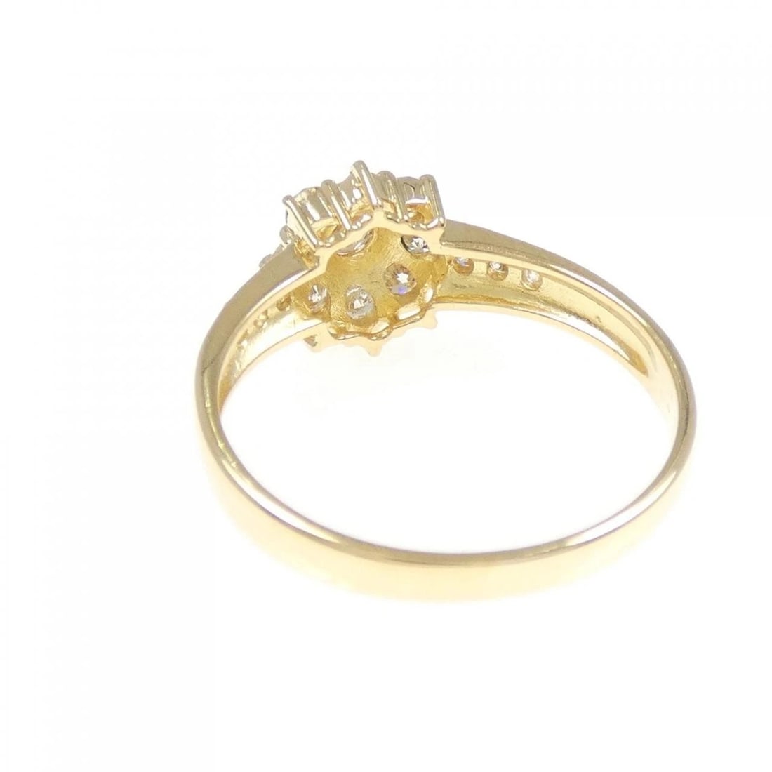 K18YG DIAMOND RING - 2