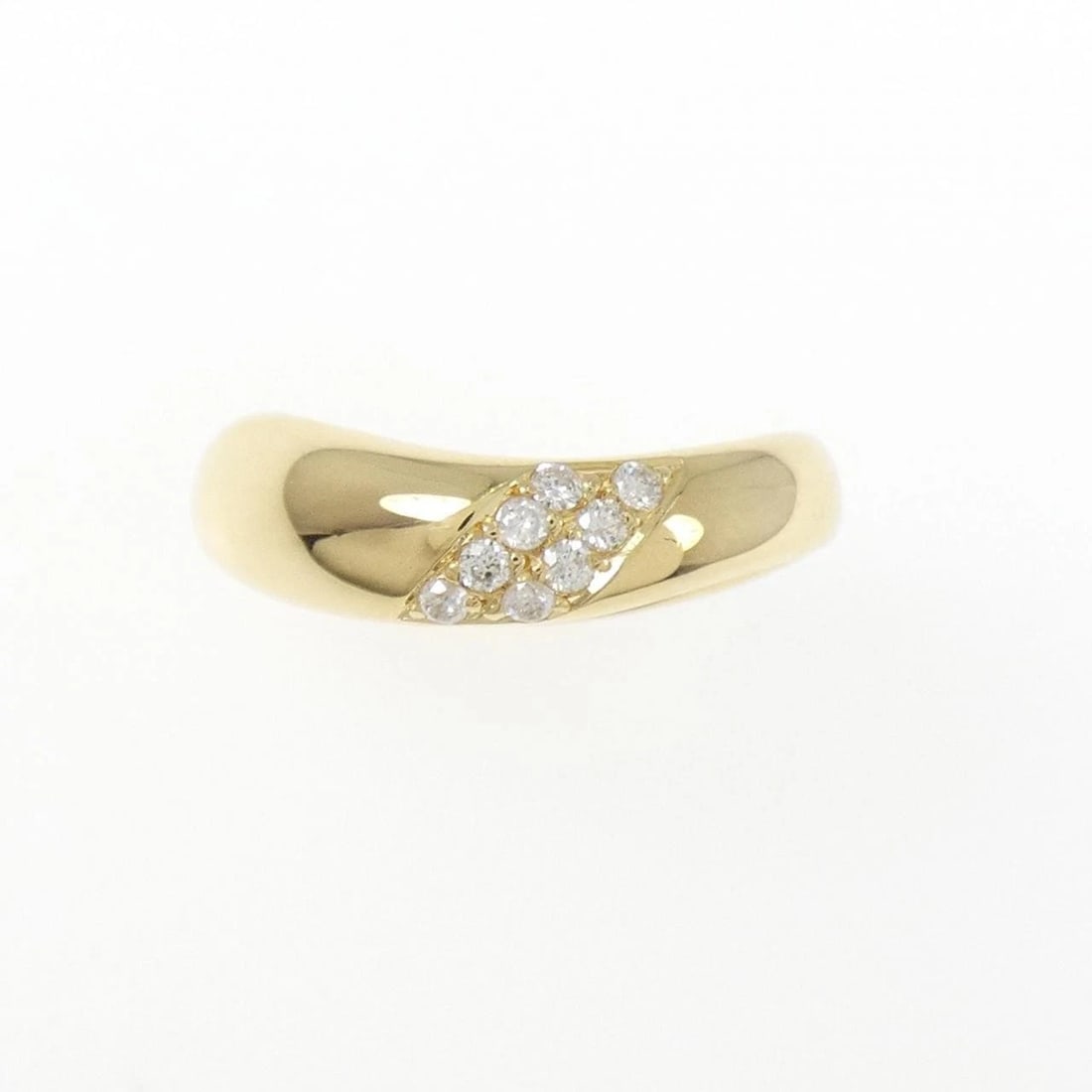 K18YG DIAMOND RING - 2
