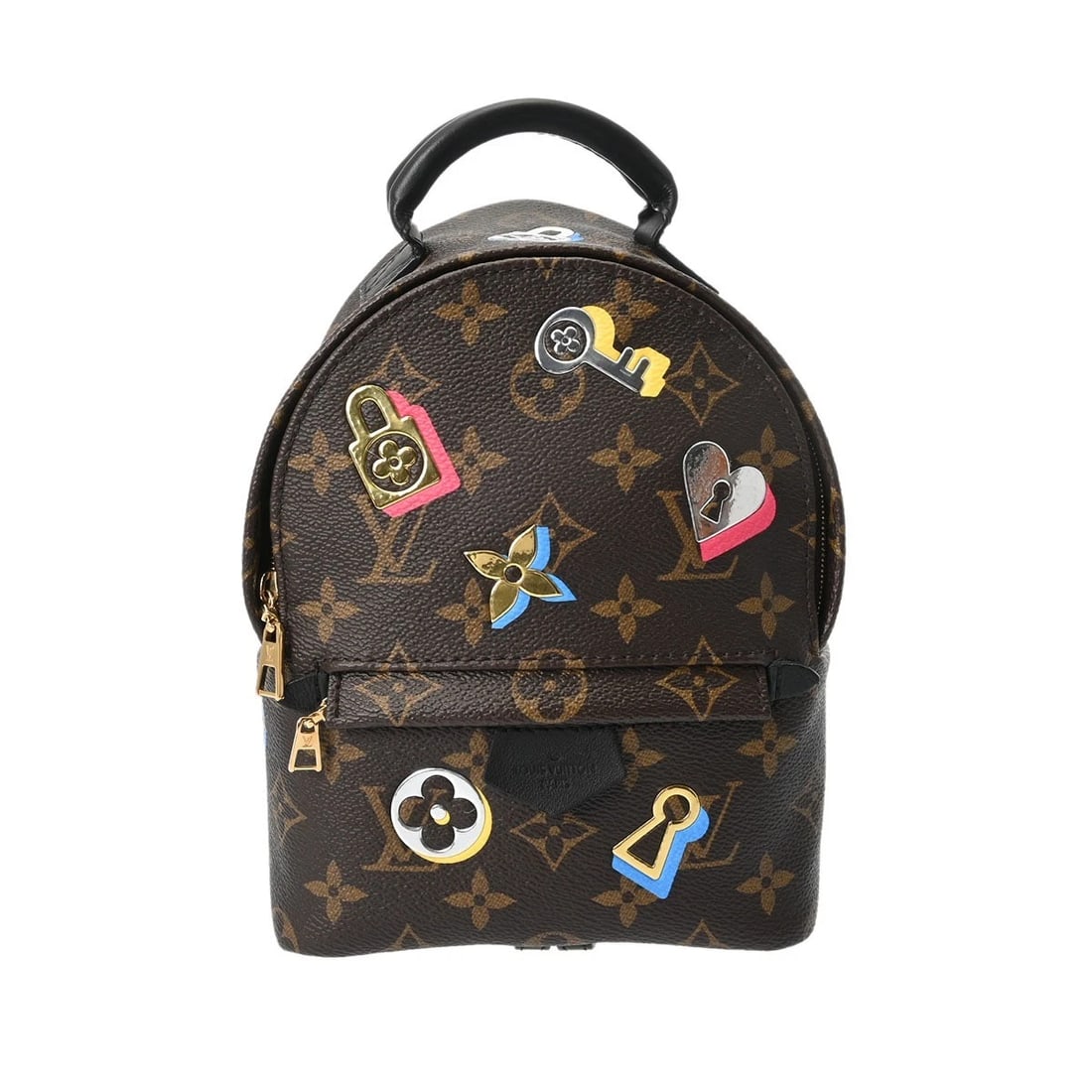 LOUIS VUITTON PALM SPRINGS BACKPACK BACKPACK Â· DAYPACK: LOUIS VUITTON Palm Springs Backpack Backpack Â· Daypack Brand: LOUIS VUITTON Type: Backpack Â· Daypack Material: Monogram canvas Color: Brown Size: H:about 8.7inch (Center) W:about 5.9inch D:a