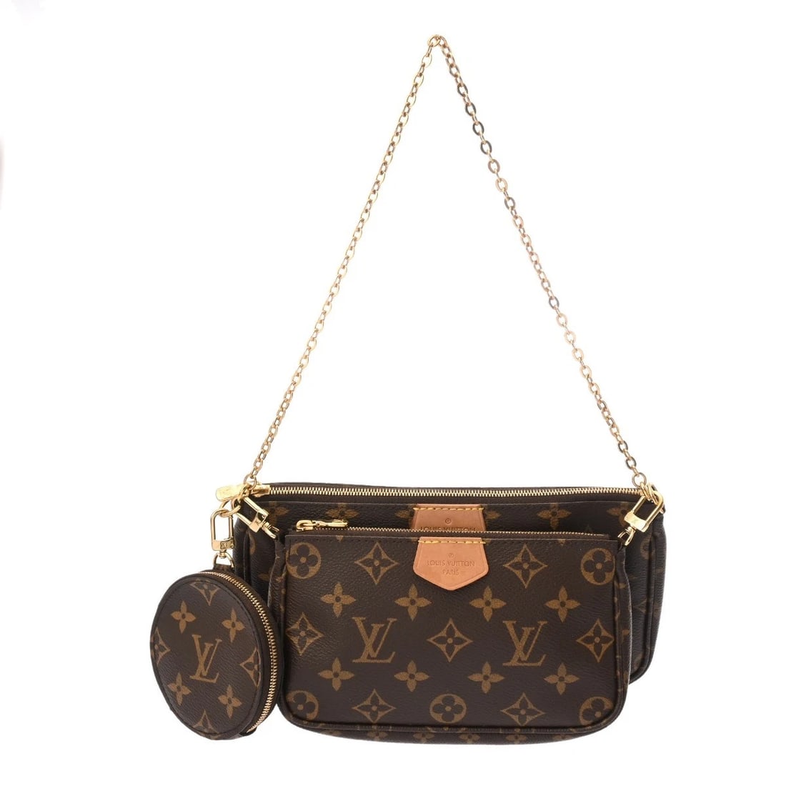 LOUIS VUITTON MULTI POCHETTE ACCESSOIRES MONOGRAM SHOULDER BAG (1 of 6)