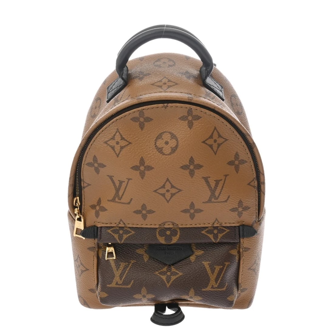 LOUIS VUITTON PALM SPRINGS BACKPACK MINI BACKPACK Â· DAYPACK: LOUIS VUITTON Palm Springs Backpack MINI Backpack Â· Daypack Brand: LOUIS VUITTON Type: Backpack Â· Daypack Material: Monogram canvas Color: Brown Size: H:about 8.9inch W:about 5.9inch D:about