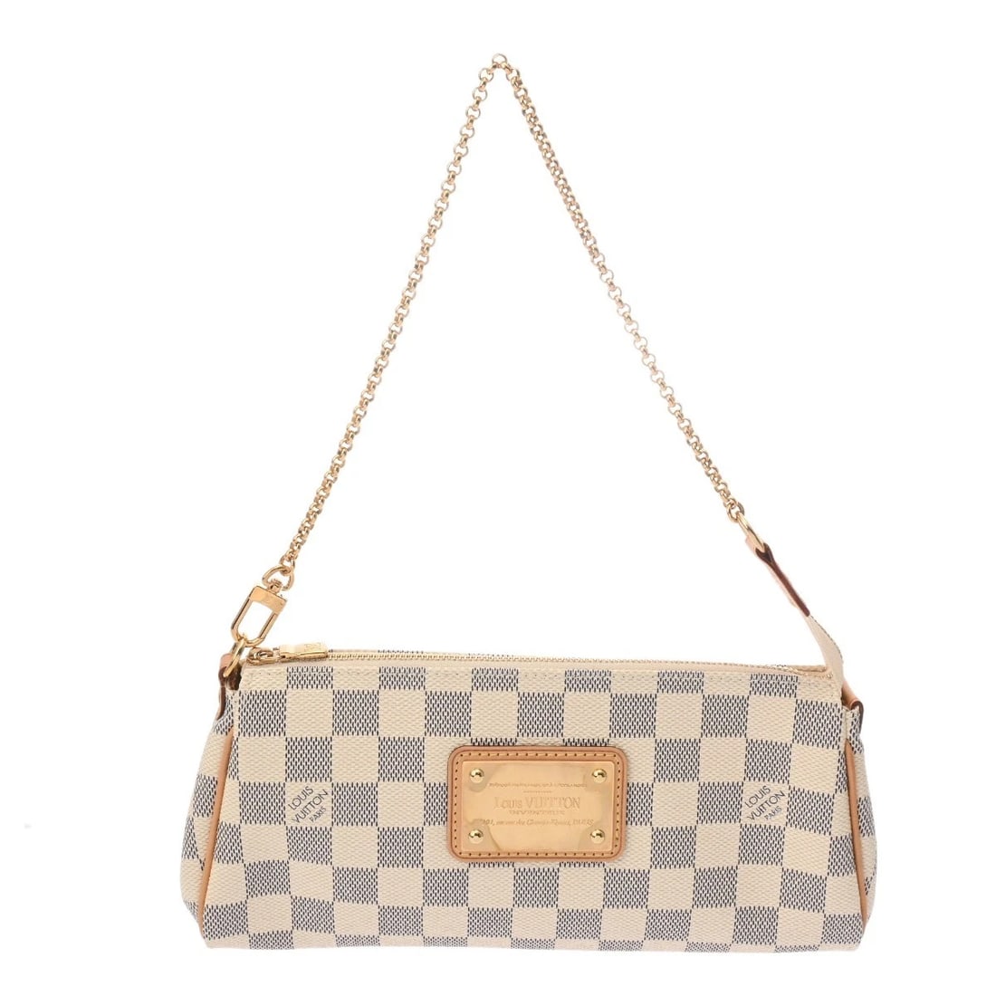 LOUIS VUITTON EVA 2WAY DAMIER AZUR DAMIER SHOULDER BAG (1 of 8)