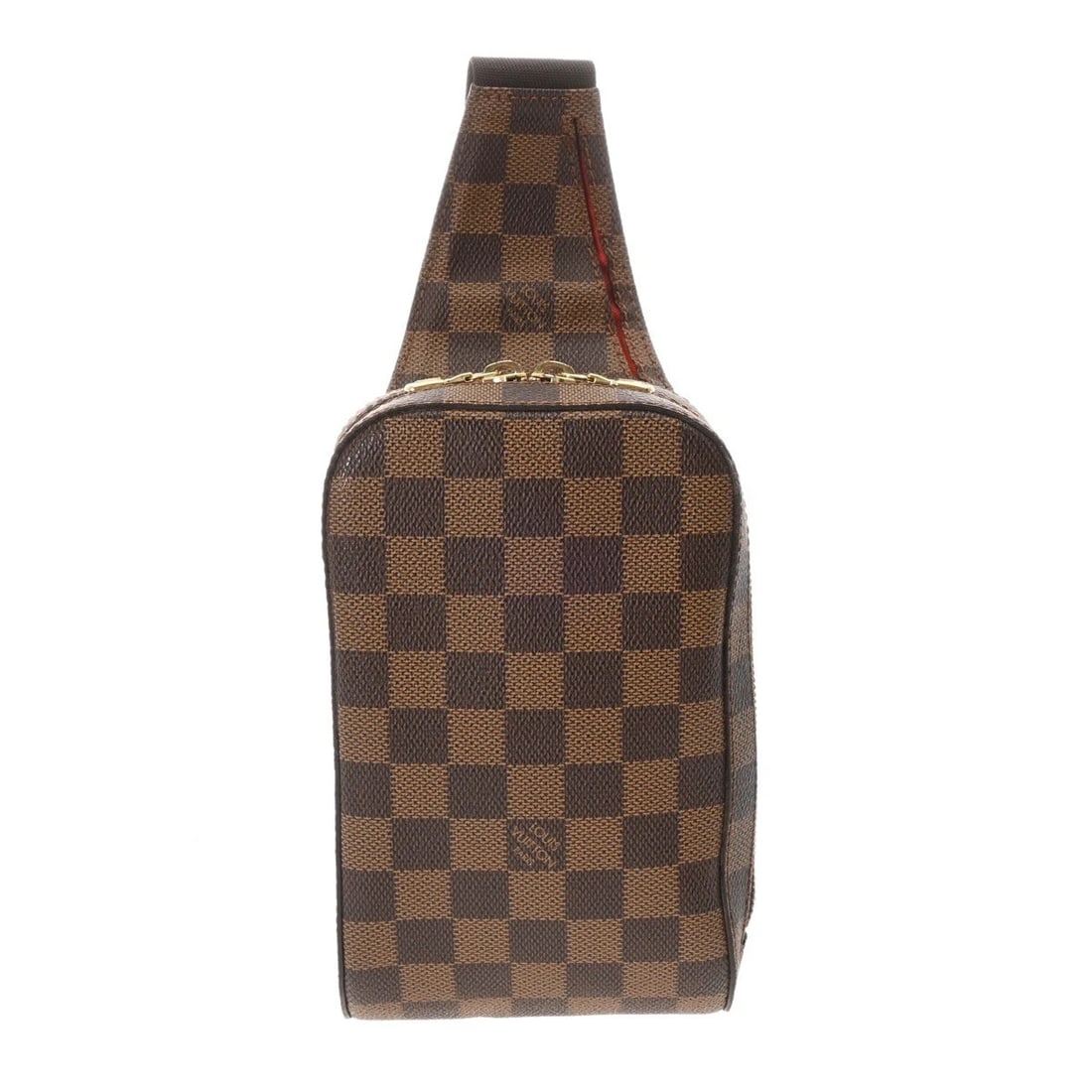 LOUIS VUITTON GERONIMOS DAMIER CANVAS BROWN UNISEX BODY BAG BODY BAG: LOUIS VUITTON Geronimos Damier canvas Brown unisex body bag body bag Brand: LOUIS VUITTON Type: body bag Material: Damier canvas Color: Brown Size: H:about 7.9inch W:about 4.7inch D:about