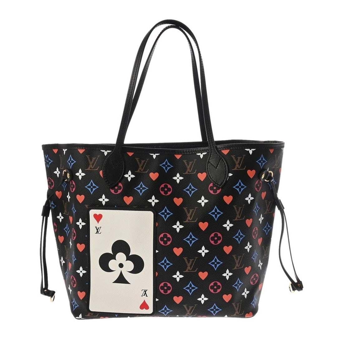 LOUIS VUITTON NEVERFULL MM MONOGRAM TOTE BAG: LOUIS VUITTON Neverfull MM monogram Tote Bag Brand: LOUIS VUITTON Type: Tote Bag Material: Monogram canvas Color: Noir Size: H:about 11.0inch W:about 12.6inch D:about 6.3inch Shoulder:about