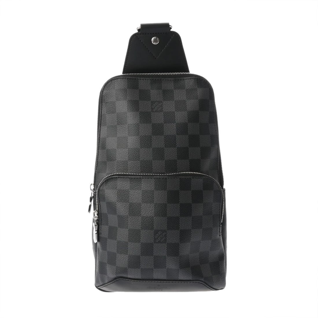 LOUIS VUITTON AVENUE SLING BAG BODY BAG: LOUIS VUITTON Avenue Sling Bag body bag Brand: LOUIS VUITTON Type: body bag Material: Damier Grafitto Canvas Color: black Size: H:about 11.8inch W:about 7.5inch D:about 1.6inch Shoulder:about