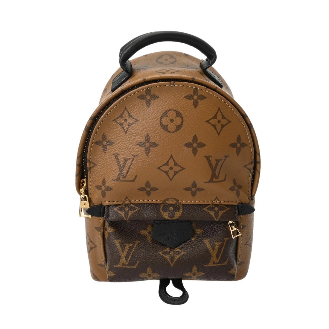 LOUIS VUITTON PALM SPRINGS BACKPACK MINI BACKPACK Â· DAYPACK: LOUIS VUITTON Palm Springs Backpack MINI Backpack Â· Daypack Brand: LOUIS VUITTON Type: Backpack Â· Daypack Material: Monogram canvas Color: Brown Size: H:about 8.9inch W:about 5.9inch D:about