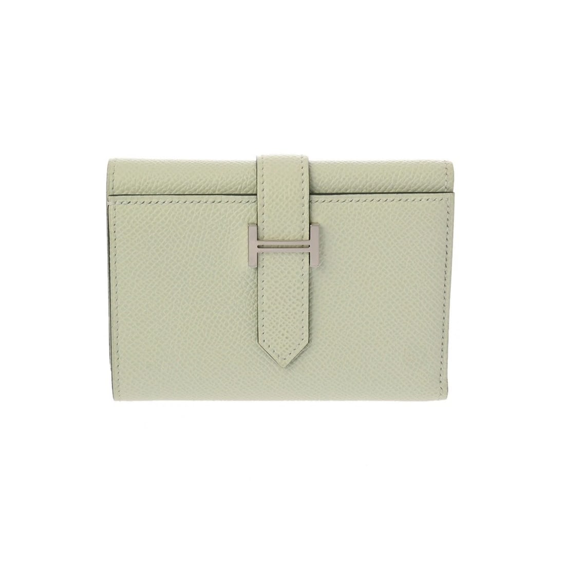 HERMES BEARN COMBINE VEAU EPSOM VERT FIZZ TRI-FOLD WALLET TRI-FOLD WALLET (1 of 8)