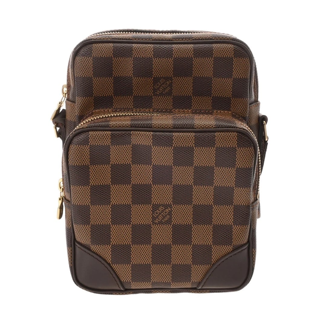 LOUIS VUITTON AMAZON SP ORDER DAMIER CANVAS BROWN UNISEX SHOUL... SHOULDER BAG (1 of 8)