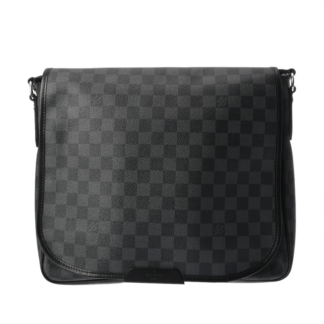 LOUIS VUITTON DANIEL MM DAMIER GRAFITTE DAMIER MESSENGER BAG: LOUIS VUITTON Daniel MM Damier Grafitte Damier Messenger bag Brand: LOUIS VUITTON Type: Messenger bag Material: Damier Grafitto Canvas Color: Black Grey × SilverMetal Size: H:about 11.0inch W:abo
