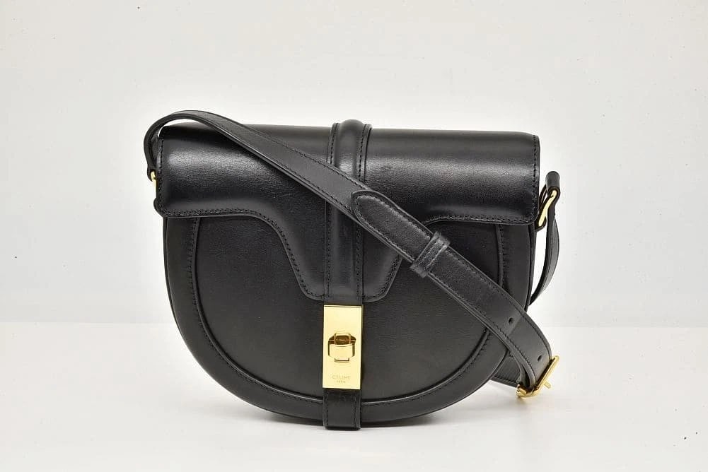 CELINE SMALL BESACE 16 SEAU LEATHER HANDBAG (1 of 7)