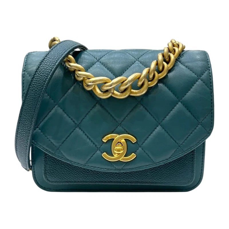 CHANEL MATELASSÉ SMALL FLAP BAG SHOULDER BAG HANDBAG (1 of 7)