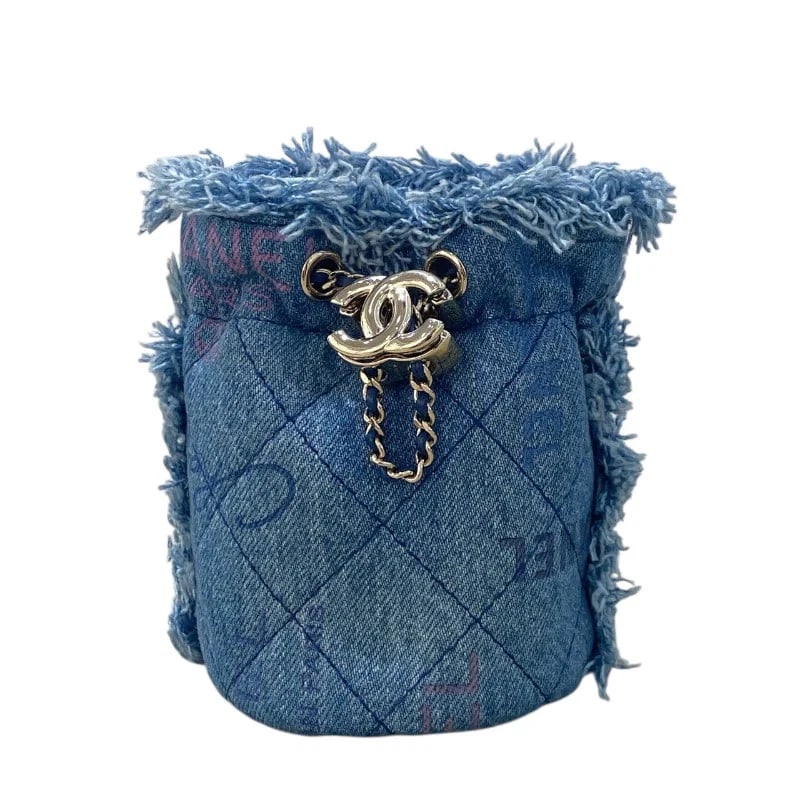 CHANEL MINI CHAIN BUCKET BAG HANDBAG (1 of 11)