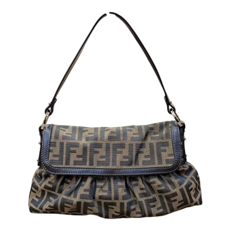 FENDI ZUCCA NYLON CANVAS HANDBAG (1 of 10)