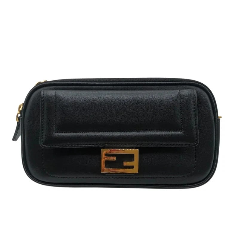 FENDI EASY2 BAGUETTE BLACK HANDBAG (1 of 9)